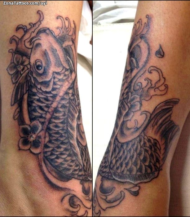 Tattoo photo Koi, Fish, Asian