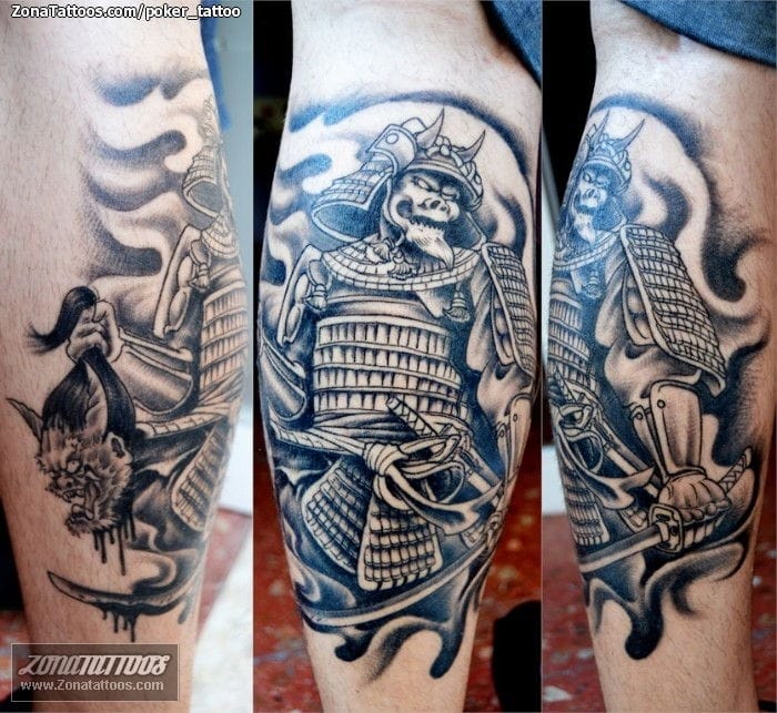 Foto de tatuaje Samurais, Orientales