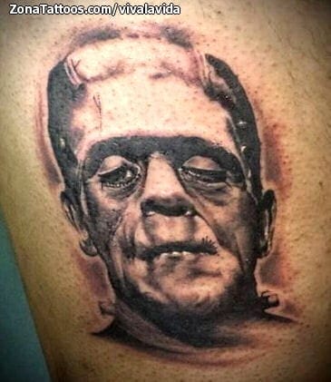 Tattoo photo Frankenstein