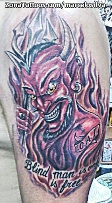 Foto de tatuaje Demonios