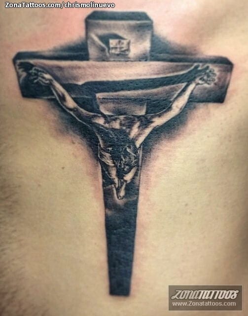 Foto de tatuaje Cristos, Religiosos