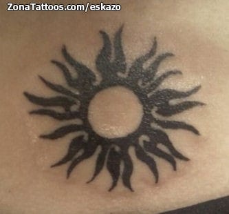 Tattoo photo Suns