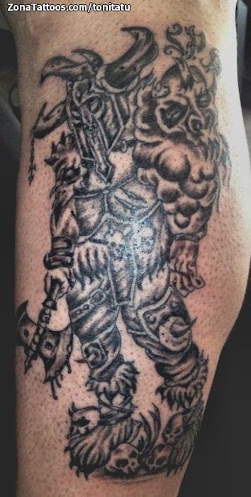 Foto de tatuaje Vikingos, Guerreros