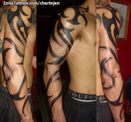 Foto de tatuaje Tribales, Brazo