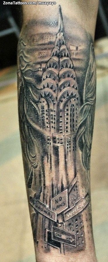 Foto de tatuaje Edificios