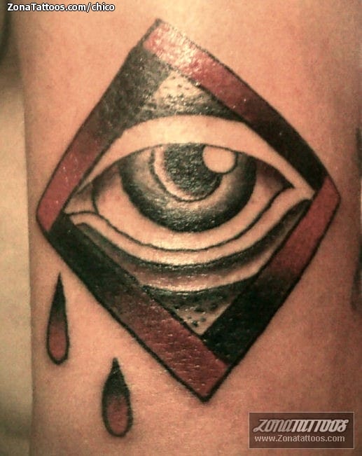 Tattoo photo Eyes, Old School