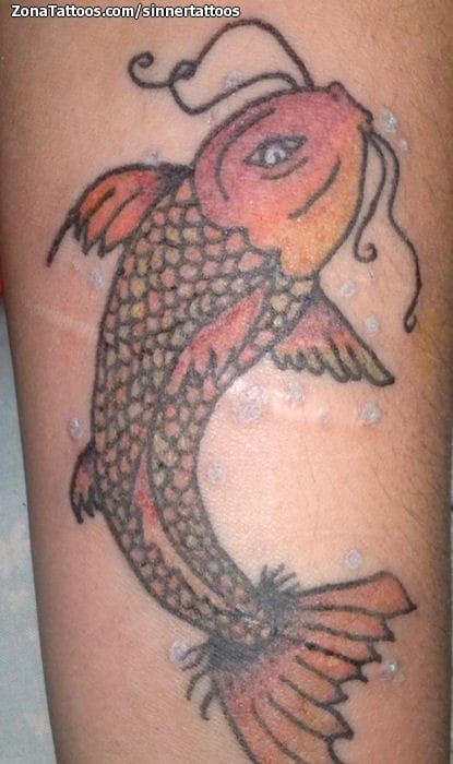 Tattoo photo Koi, Fish, Asian