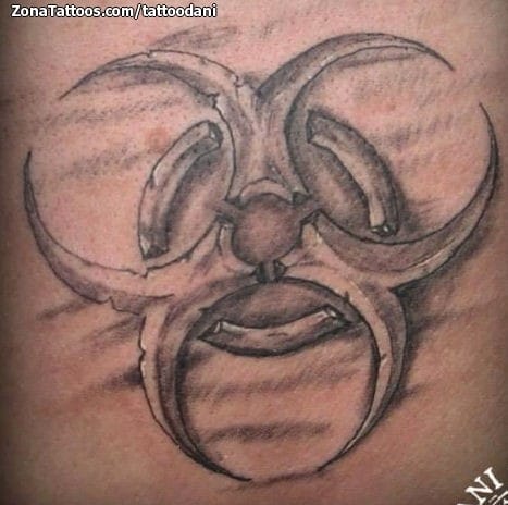 Tattoo photo Biohazard