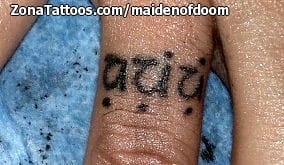 Foto de tatuaje Anillos, Dedos