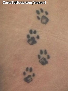 Tattoo photo Footprints