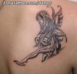 Foto de tatuaje Hadas, Fantasía