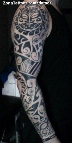 Tattoo photo Maori, Sleeves