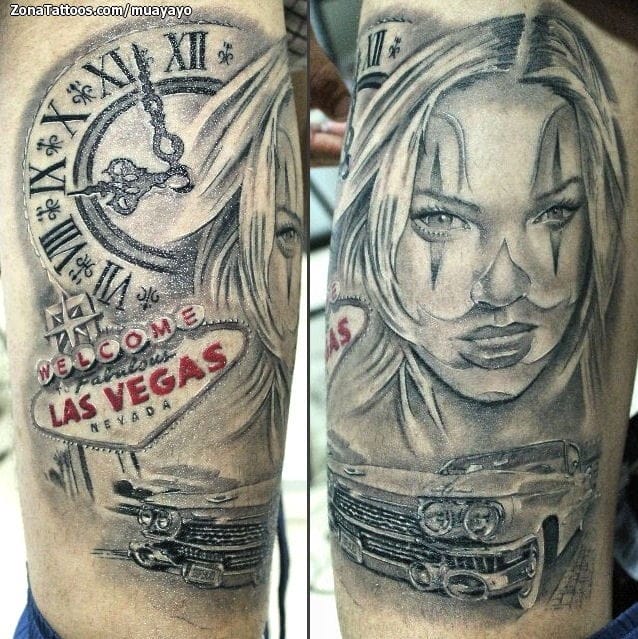 Tattoo photo Chicanos, Chola, Cars