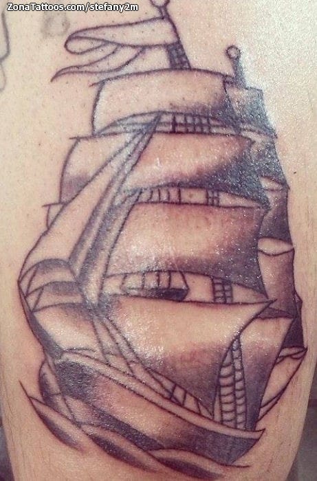 Tattoo photo Boats, Old School