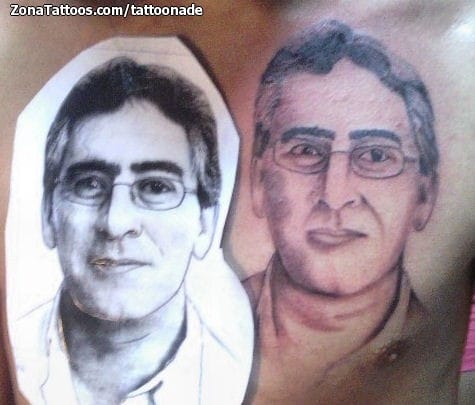 Foto de tatuaje Retratos, Personas, Pecho