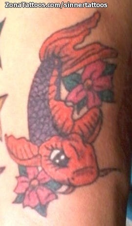 Tattoo photo Koi, Fish, Asian