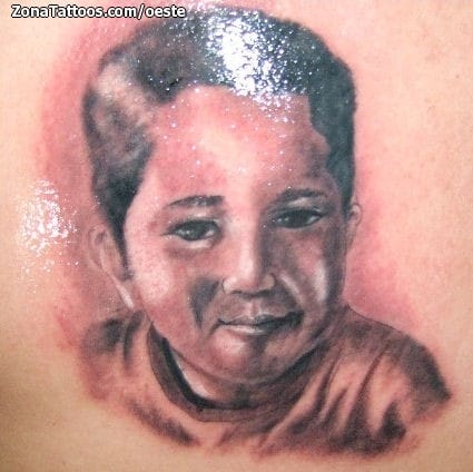 Foto de tatuaje Retratos, Rostros, Personas