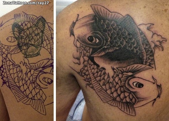 Tattoo photo Koi, Fish, Asian