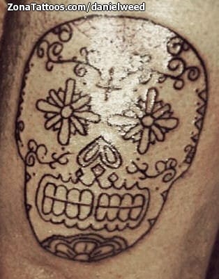 Foto de tatuaje Sugar Skull