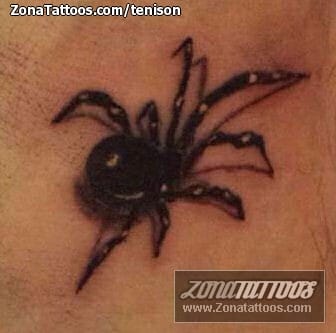 Tattoo photo Spiders, Insects