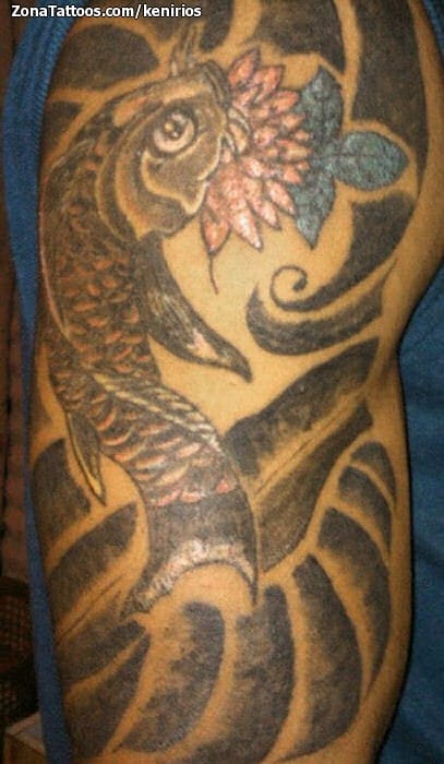 Tattoo photo Koi, Fish, Asian