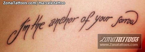 Tattoo photo Messages, Letters