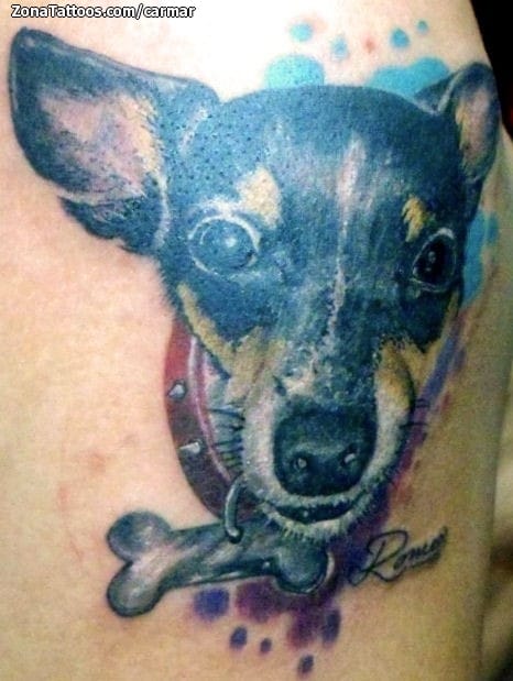 Tattoo photo Dogs, Animals