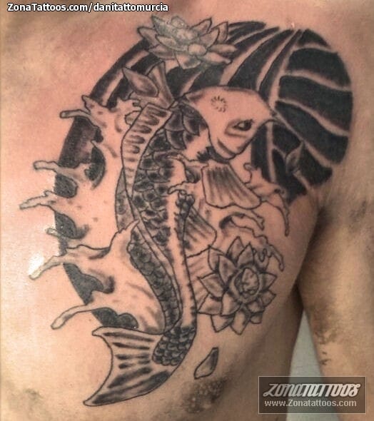 Tattoo photo Koi, Fish, Asian