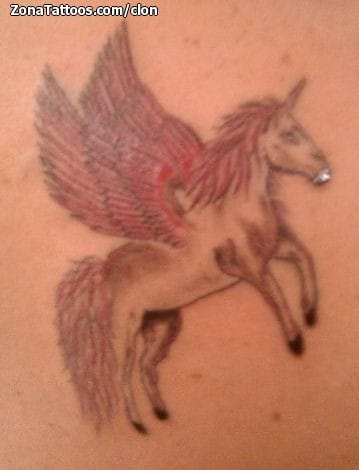 Tattoo photo Unicorns, Fantasy