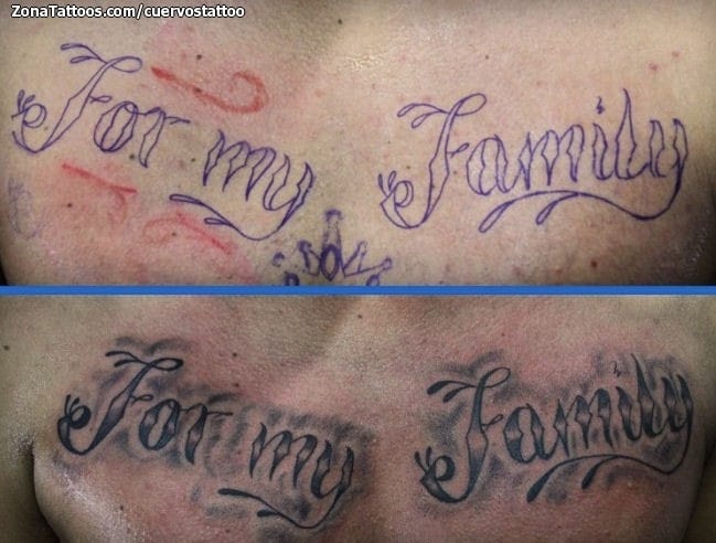 Foto de tatuaje Frases, Letras