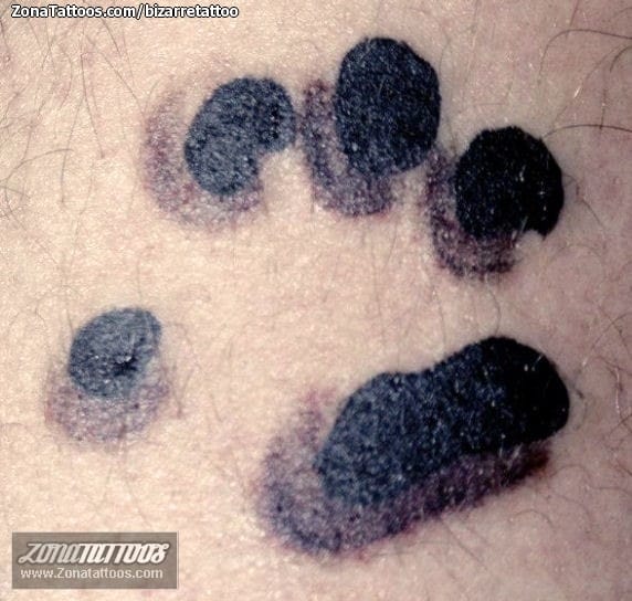 Tattoo photo Footprints