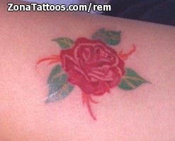 Tattoo photo Roses, Flowers