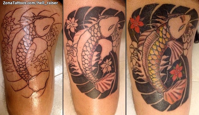 Tattoo photo Koi, Fish, Asian