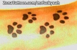 Tattoo photo Footprints