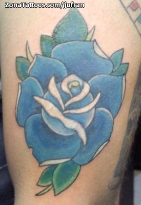 Tattoo photo Roses, Flowers