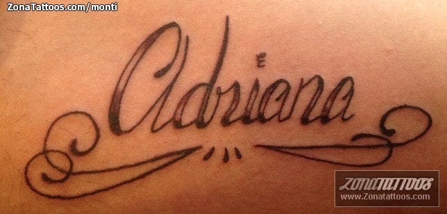 tattoo-of-adriana-names-letters