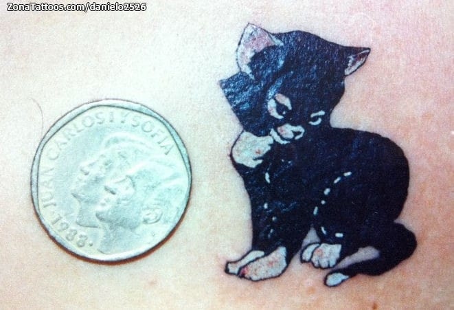 Foto de tatuaje Gatos, Animales