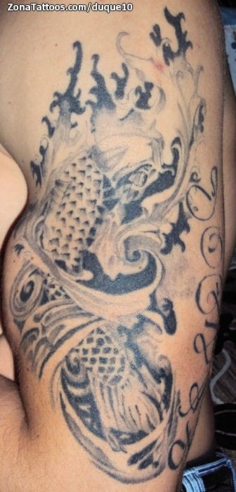 Tattoo photo Koi, Fish, Asian