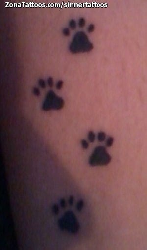 Tattoo photo Footprints