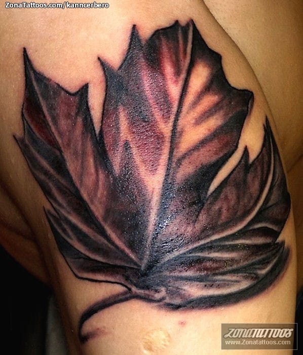 Tattoo photo Leaves