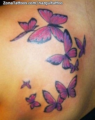 Tattoo photo Butterflies, Insects