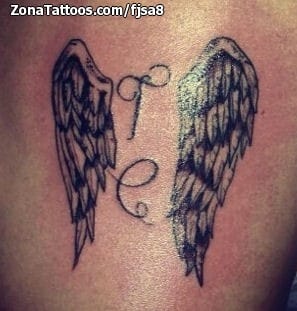 California Angels  Letras entrelazadas, Diseños de letras, Tatuajes  pequeños de phoenix