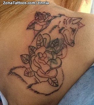 Tattoo photo Foxes, Cover Up, Animals