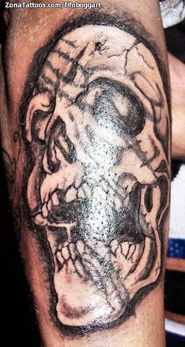 Tattoo photo Skulls, Cover Up