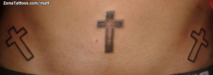 Foto de tatuaje Cruces, Religiosos