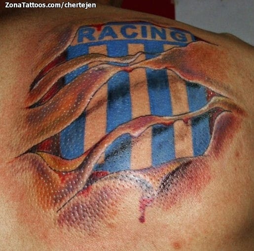 Tattoo photo Badges, Soccer-Football, Cracks