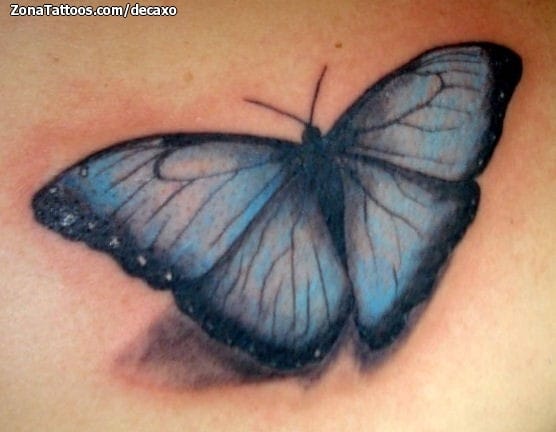 Foto de tatuaje Mariposas, Insectos