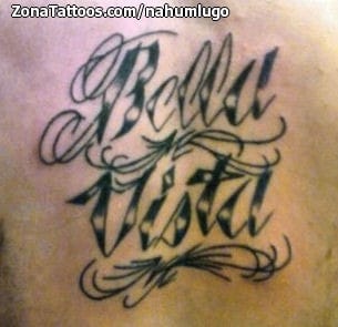 Tattoo photo Letters, Flourish