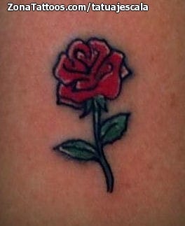 Foto de tatuaje Flores, Rosas