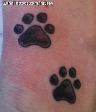 Tattoo photo Footprints